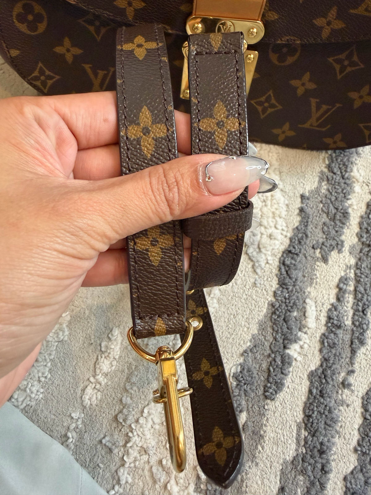 Louis Vuitton Monogram Canvas Eden Shoulder Bag