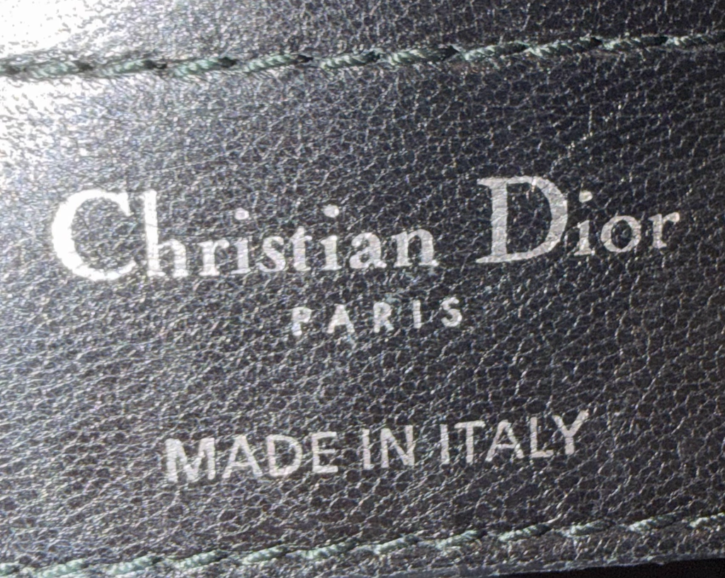 Christian Dior Cannage Top Handle Quilted Leather Granville