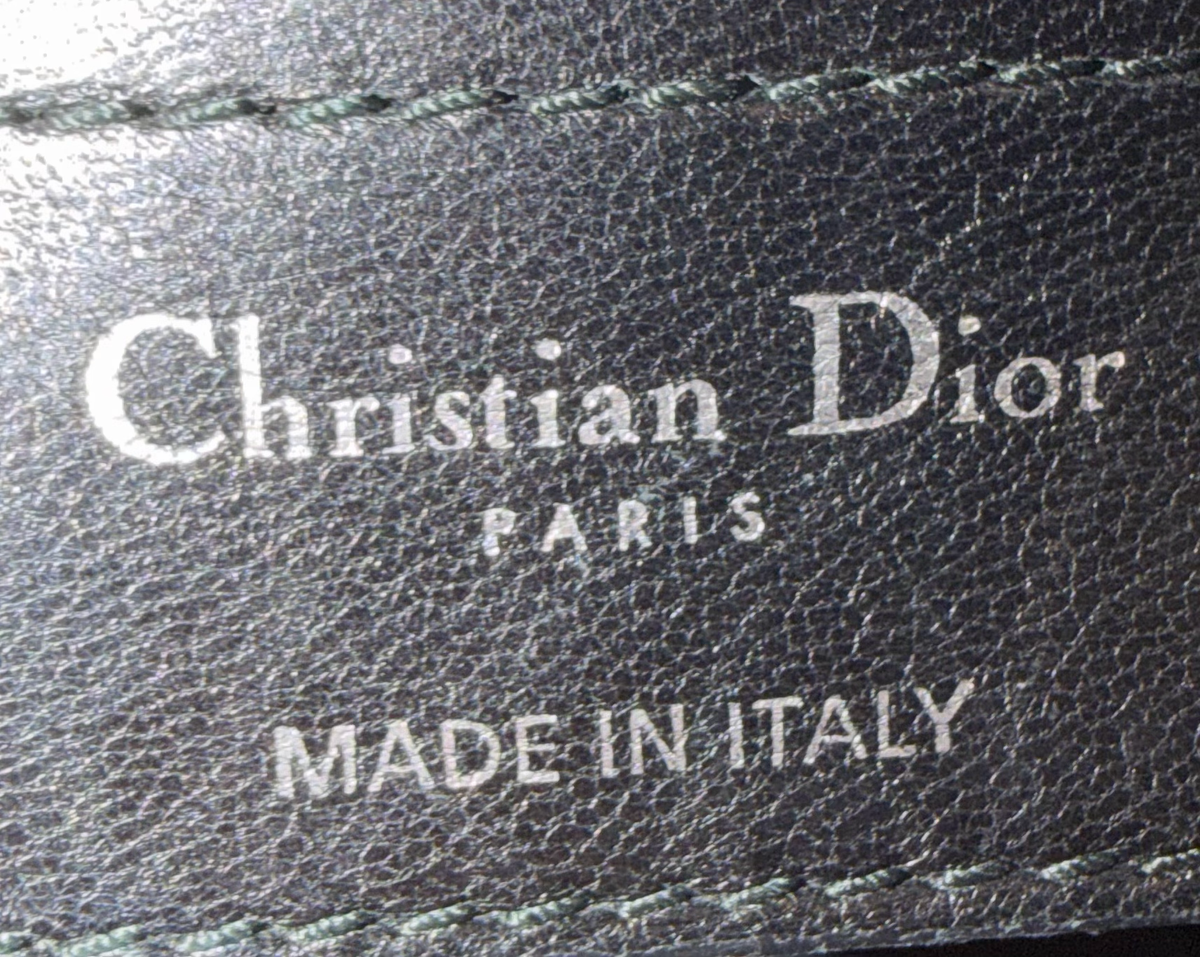 Christian Dior Cannage Top Handle Quilted Leather Granville