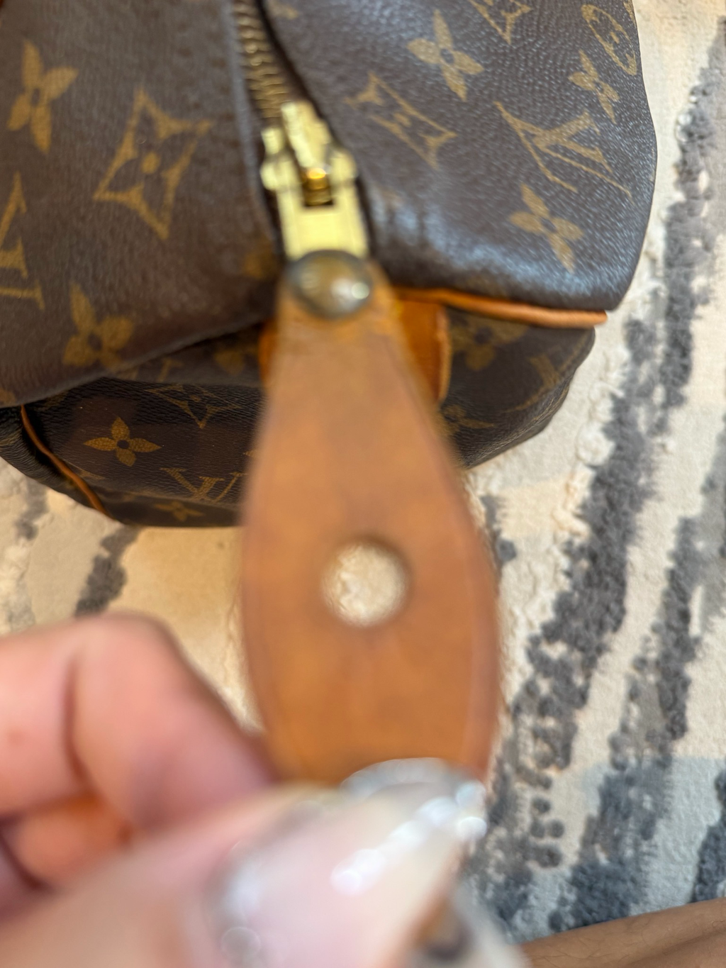 Louis Vuitton Monogram Speedy 30 Boston Bowler Satchel Top Handle