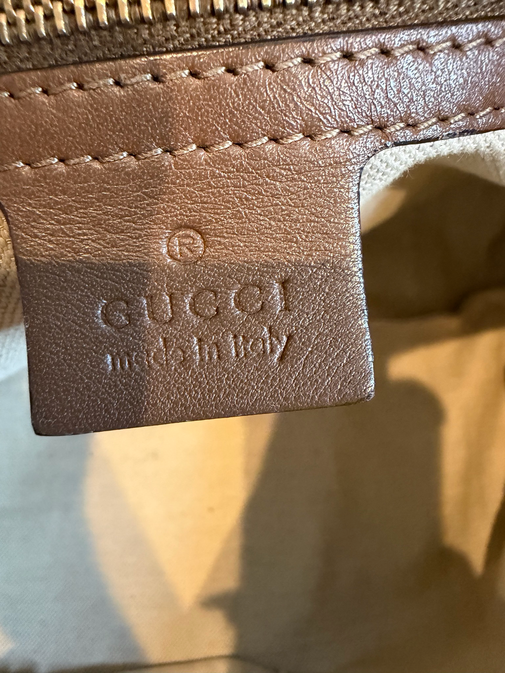 Gucci Monogram Supreme Nice Tote Shoulder