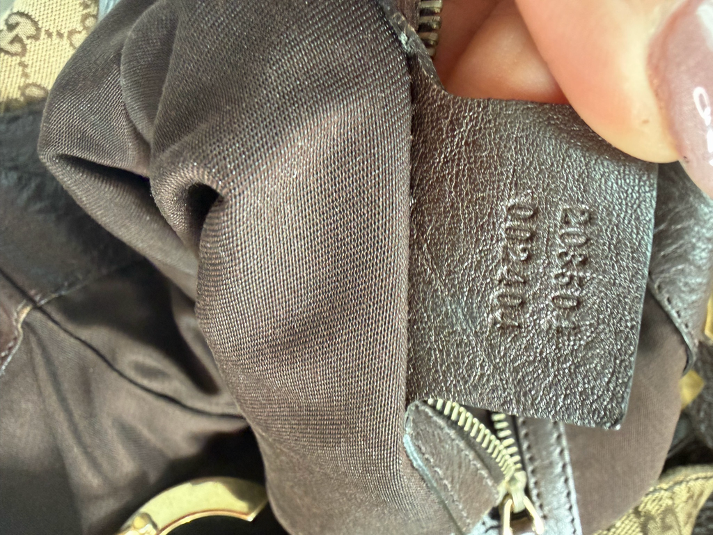 Gucci Monogram Canvas Tote Charlotte Big G