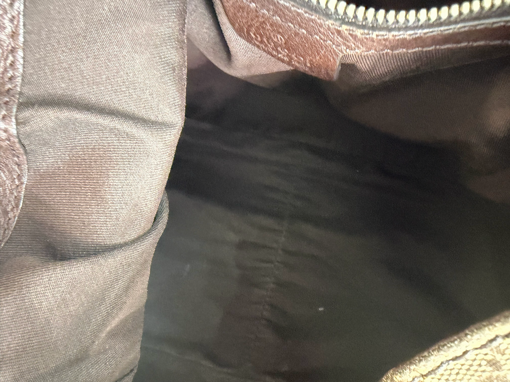Gucci Monogram Canvas Tote Charlotte Big G
