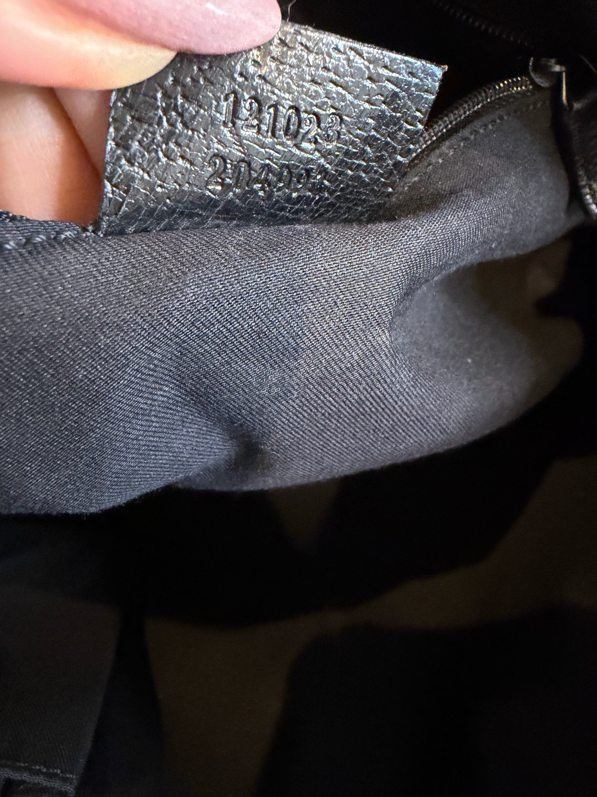 Gucci Monogram Eclipse Tote Black Canvas