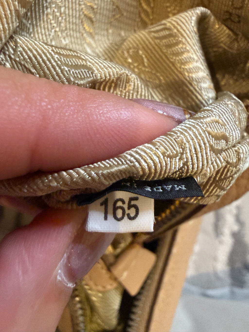 Prada Vitello Daino Hobo Shoulder Bag