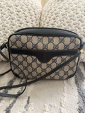 Gucc Vintage Monogram Camera Bag Sling Crossbody
