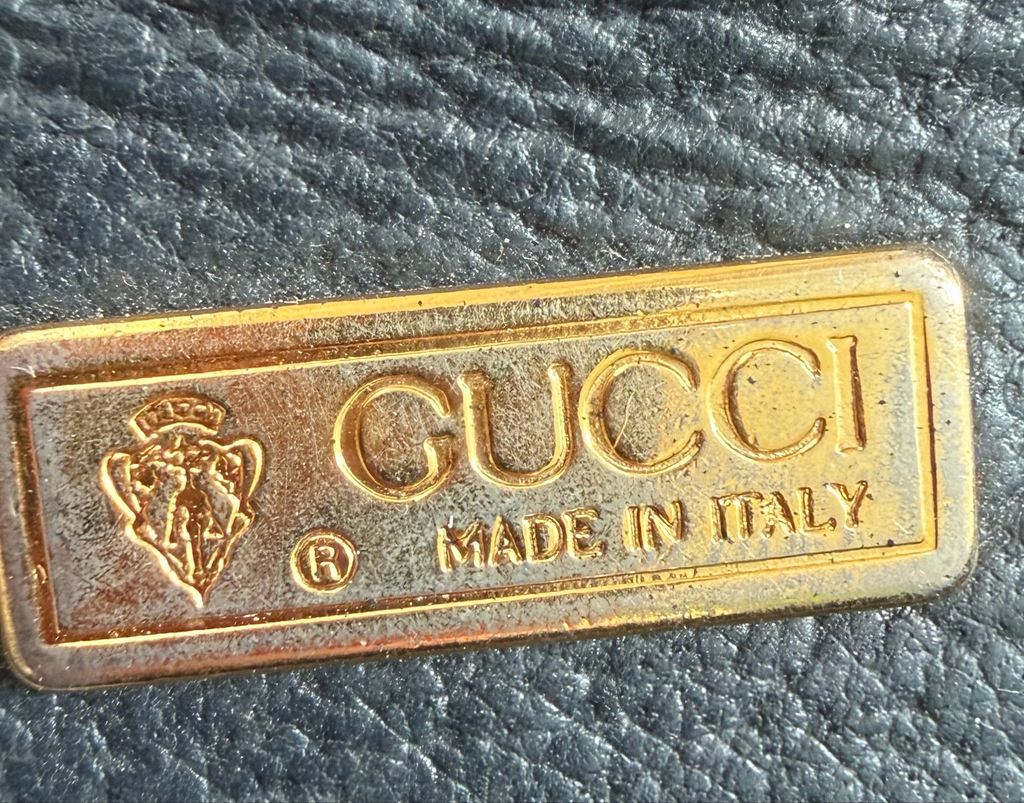 Gucc Vintage Monogram Camera Bag Sling Crossbody