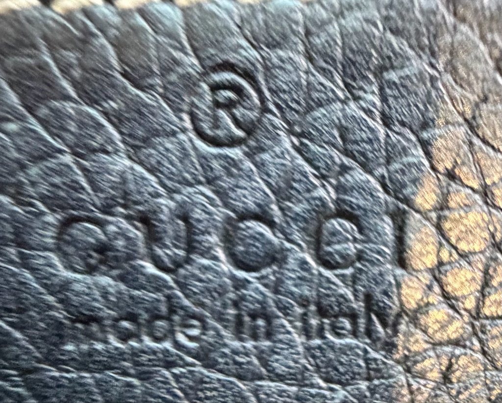 Gucci Pebbled Leather Disco Soho Camera Bag