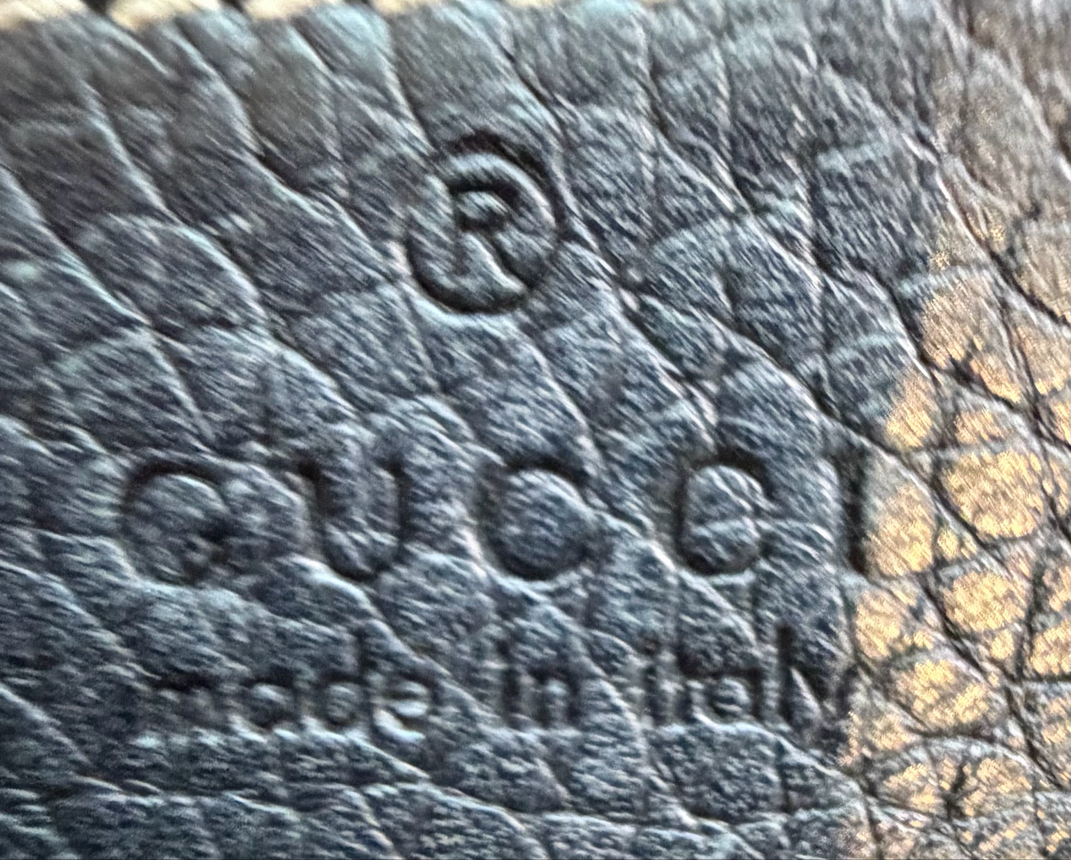 Gucci Pebbled Leather Disco Soho Camera Bag