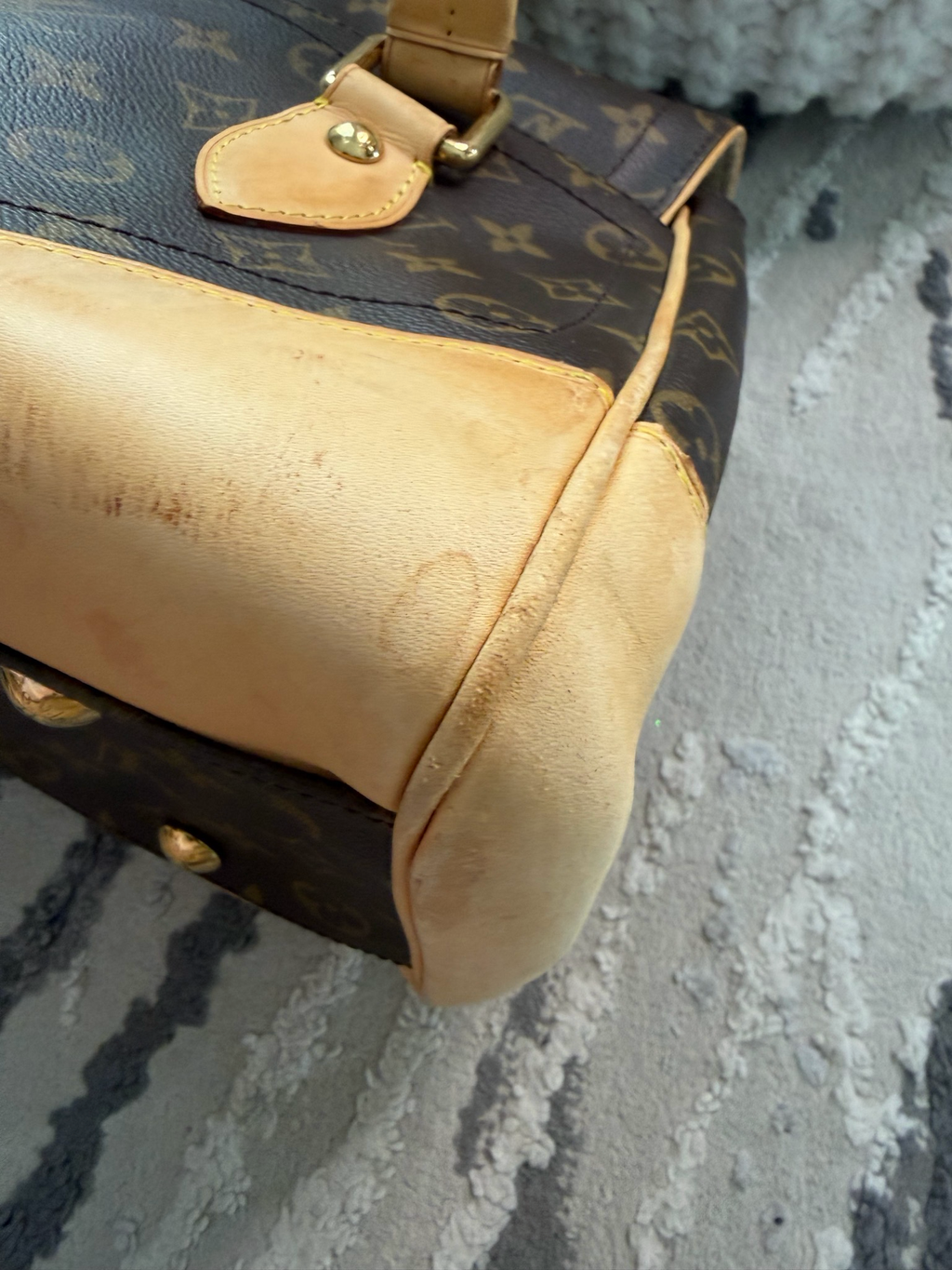 Louis Vuitton Monogram Beverly Gm Tote Shoulder