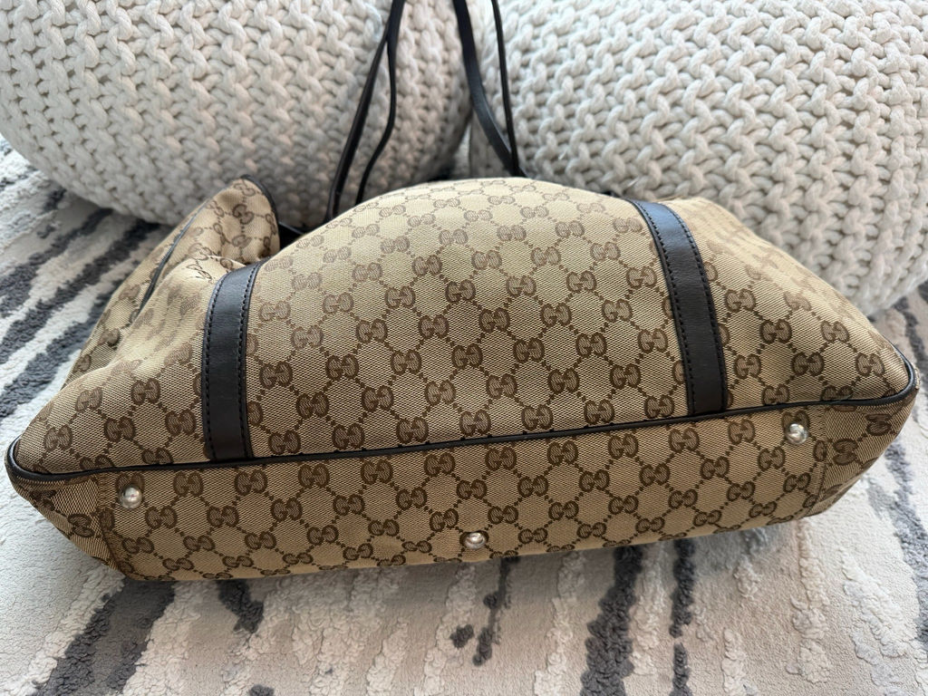 Gucci Twins Interlocking Tote Shoulder Bag