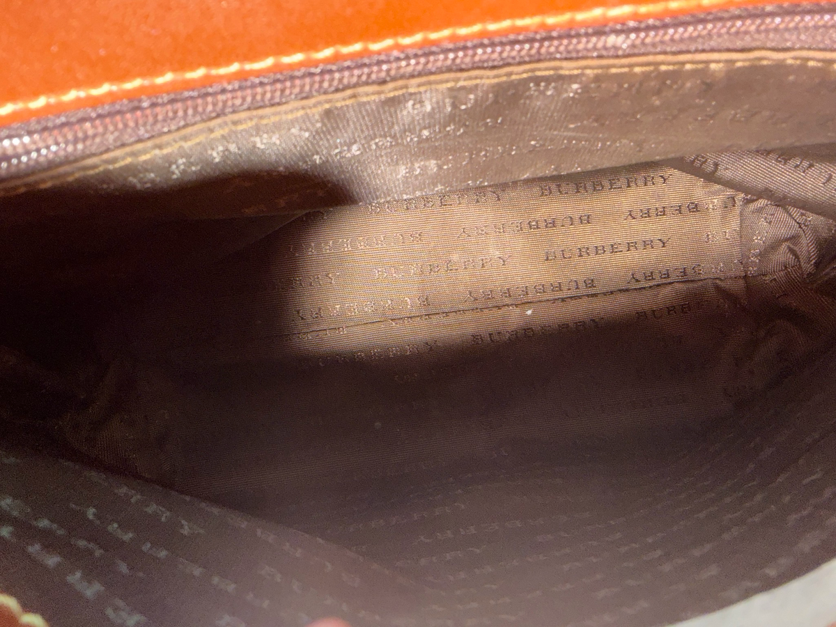 Burberry Haymarket Check Flap Messenger Crossbody