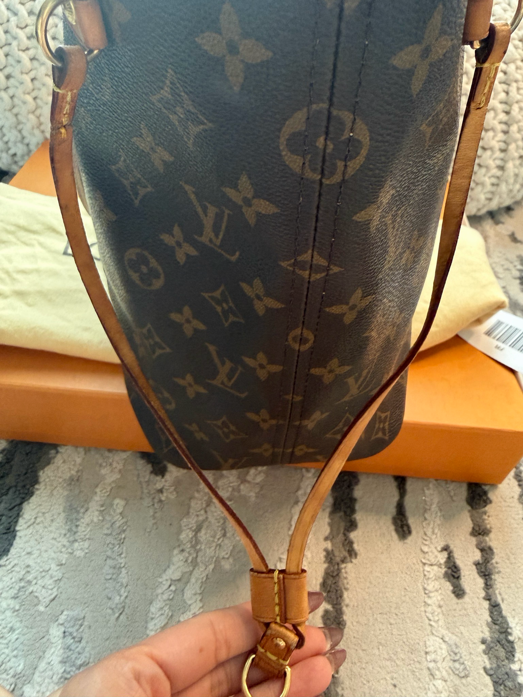 Louis Vuitton Monogram Neverfull Mm Tote Shoulder