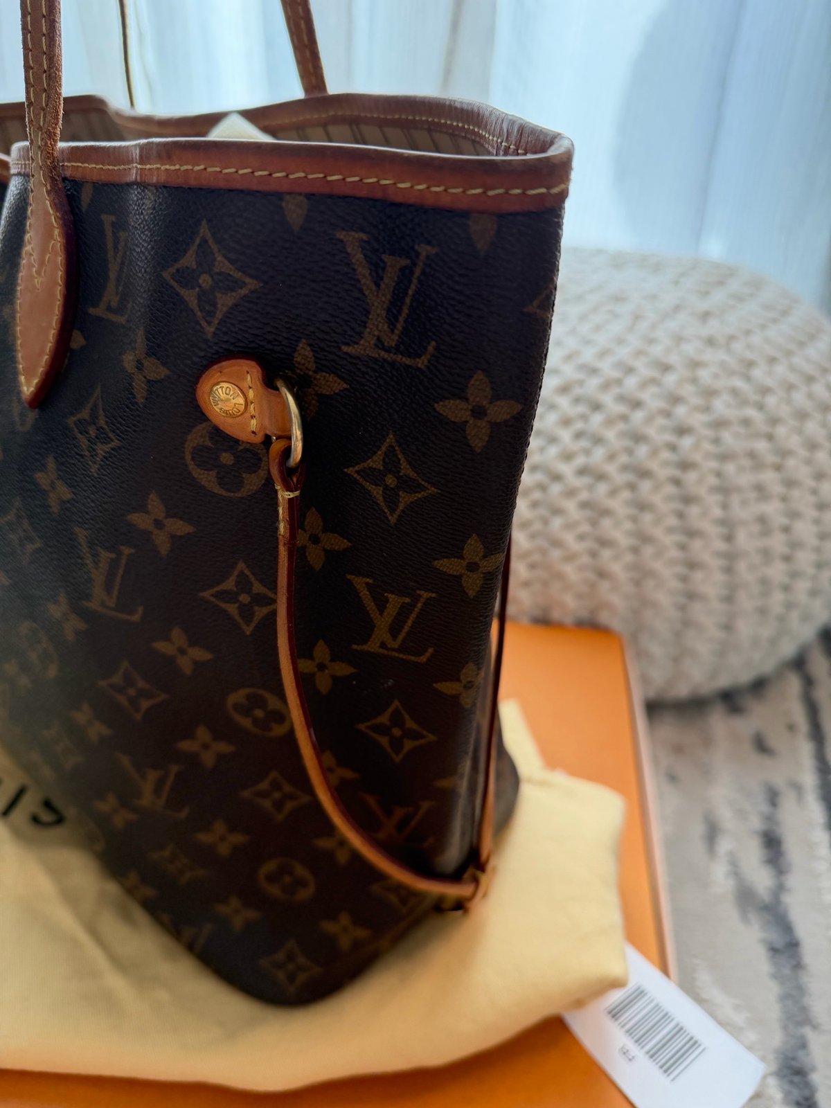 Louis Vuitton Monogram Neverfull Mm Tote Shoulder