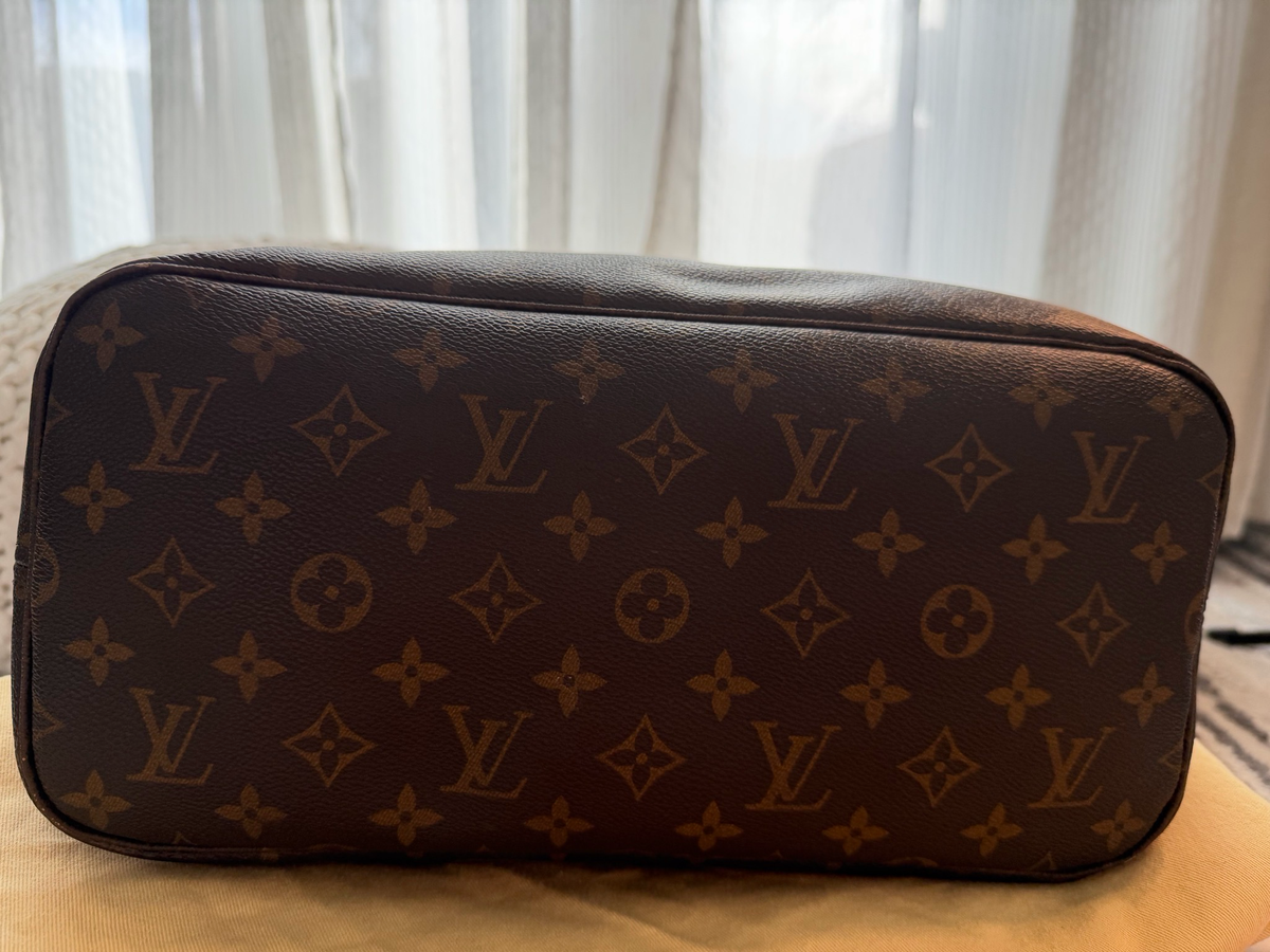 Louis Vuitton Monogram Neverfull Mm Tote Shoulder