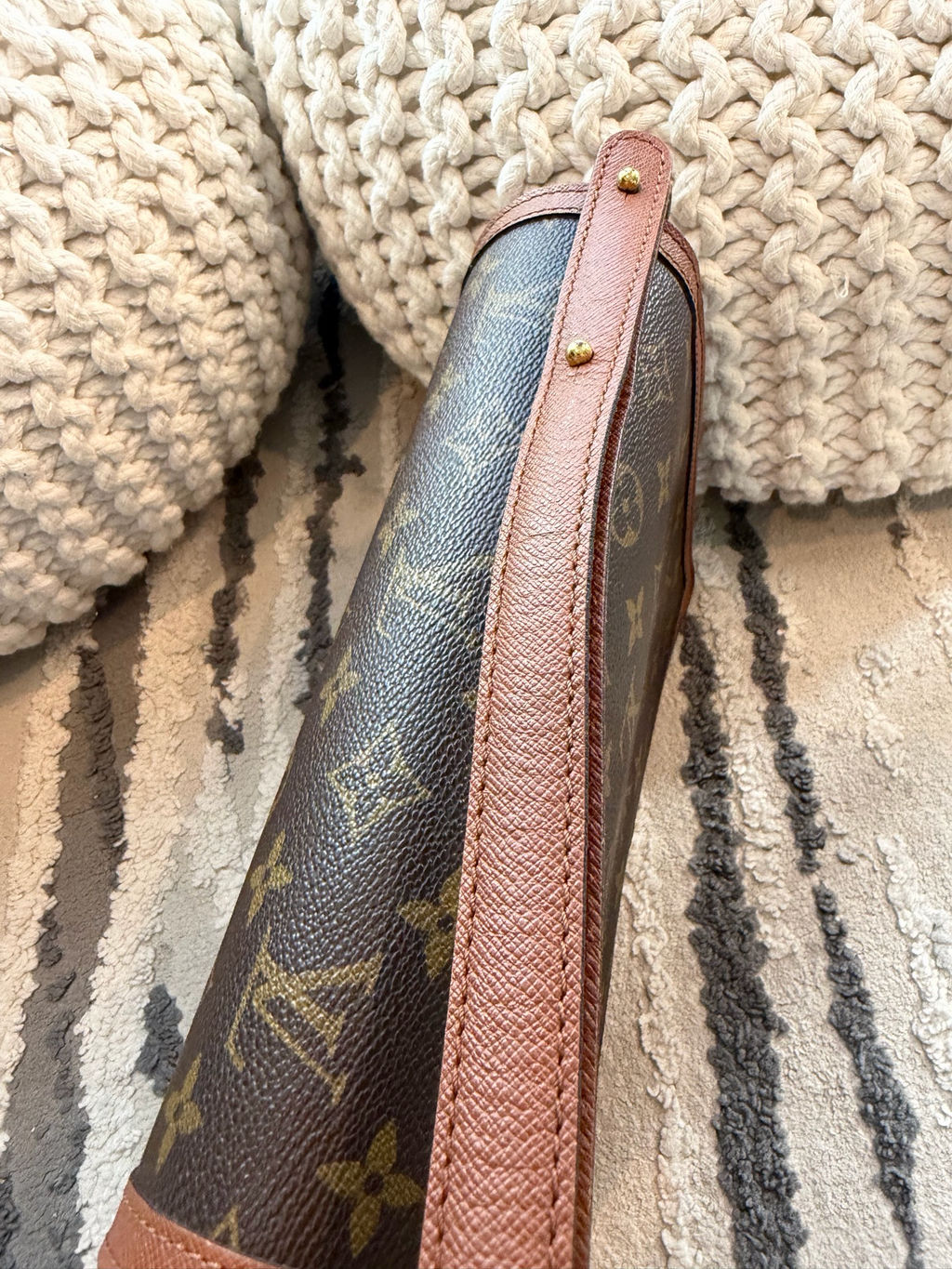 Louis Vuitton Monogram Vintage Raspail Hobo Shoulder