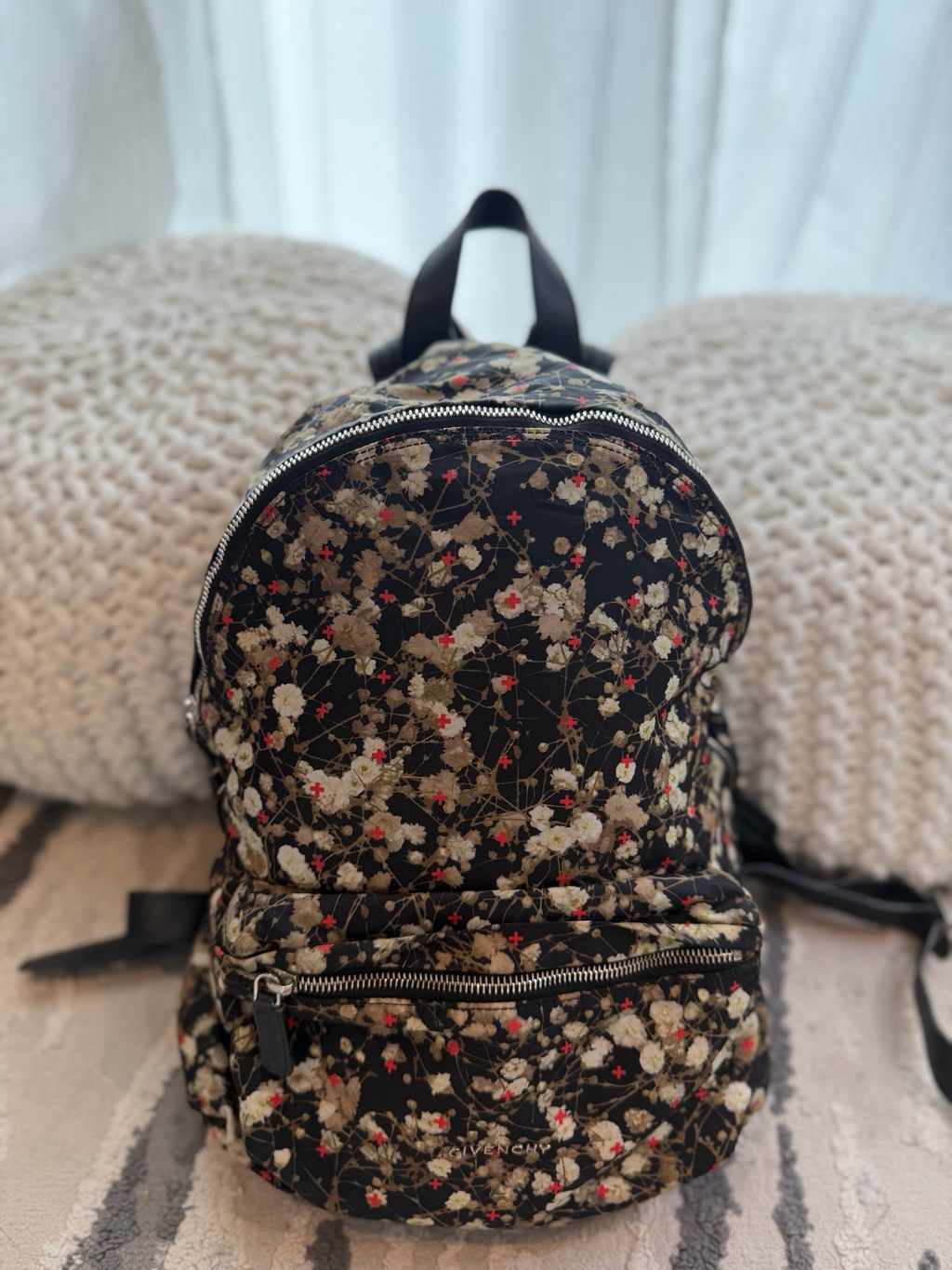 Givenchy Floral Nylon Backpack