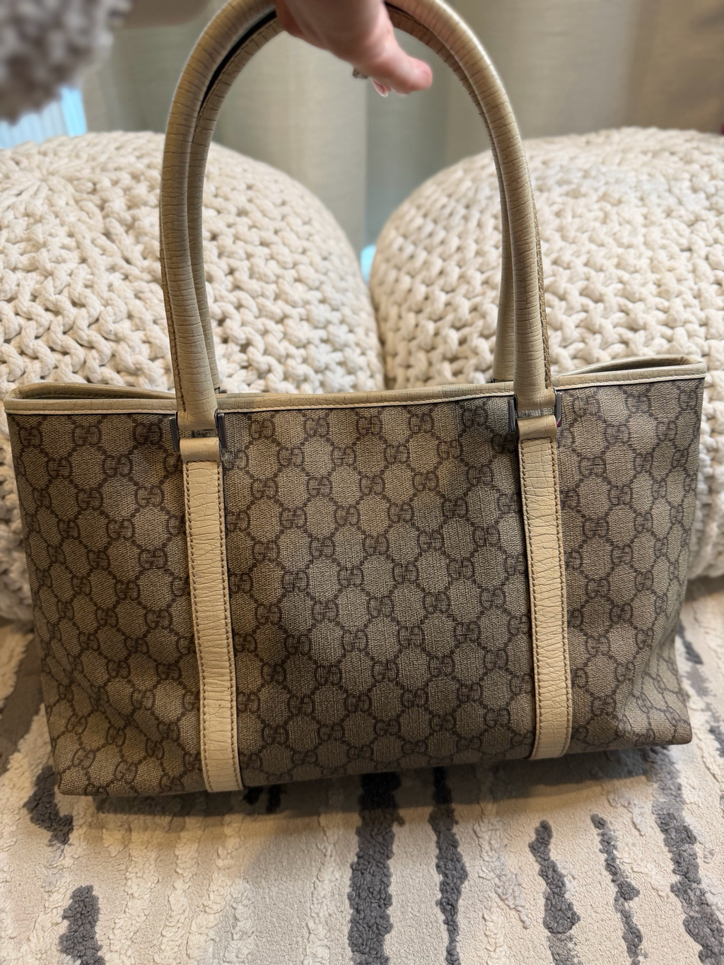 Gucci Supreme Plus Tote Shoulder Bag