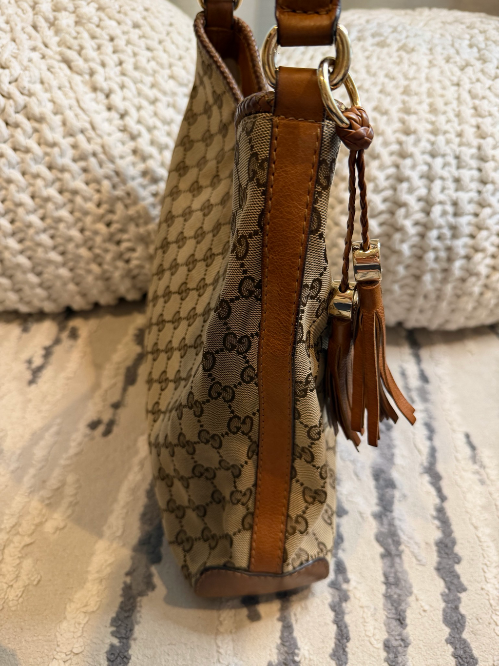 Gucci Marakeech Hobo Shoulder Braided Strap