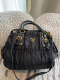 Prada Nylon Tessuto Gaufre Crossbody Messenger