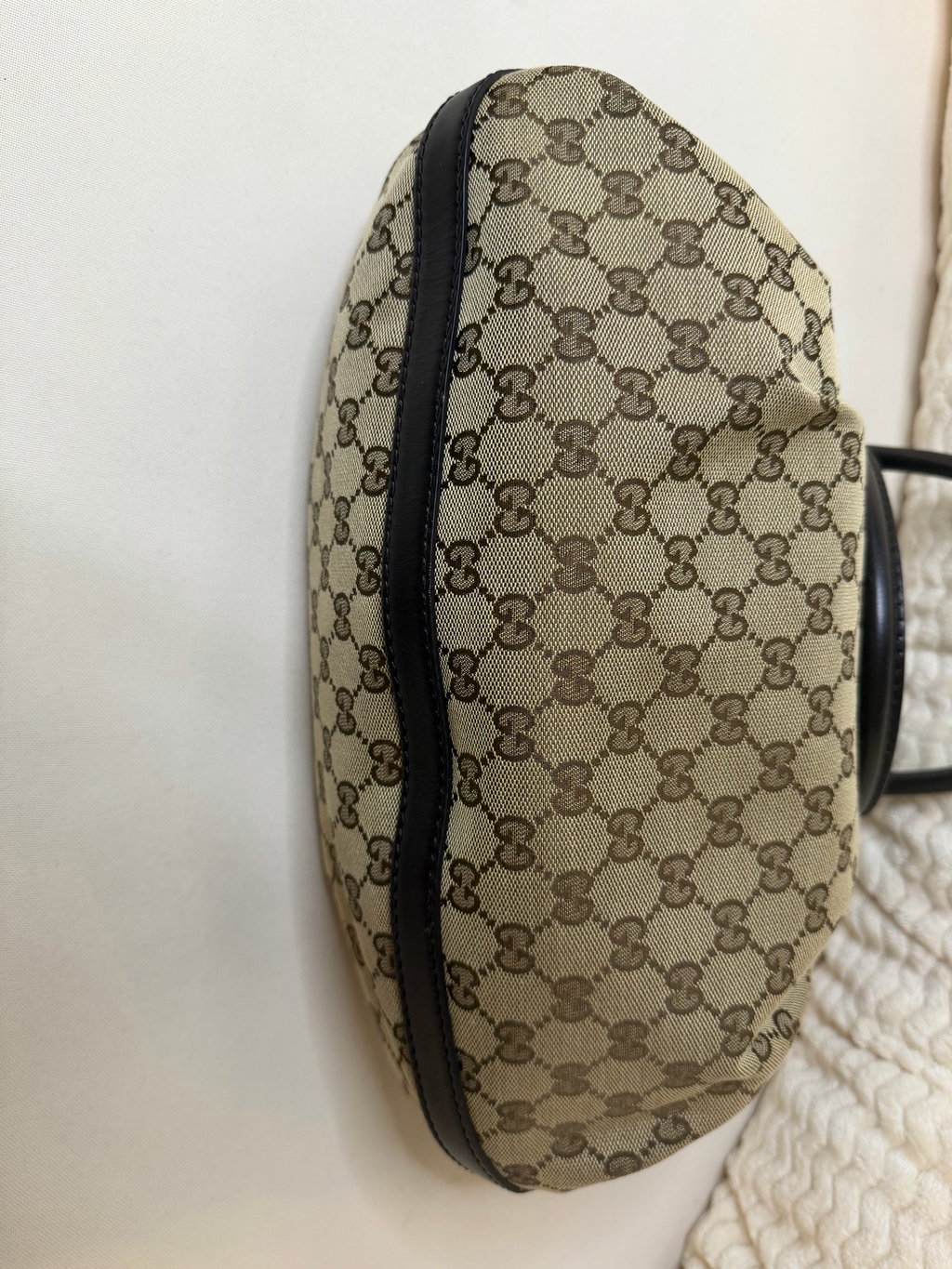 Gucci Monogram Canvas Scarlett Tote Shoulder