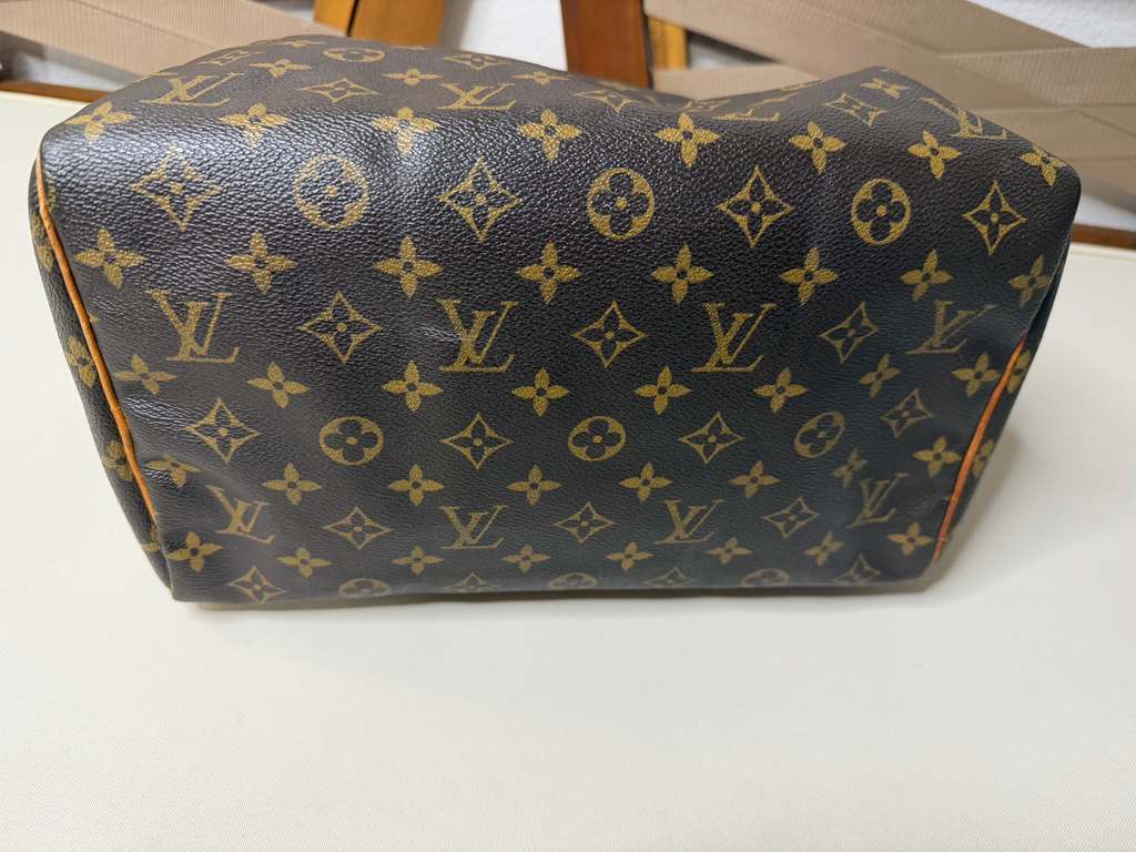 Louis Vuitton Speedy Monogram 30 Satchel Boston