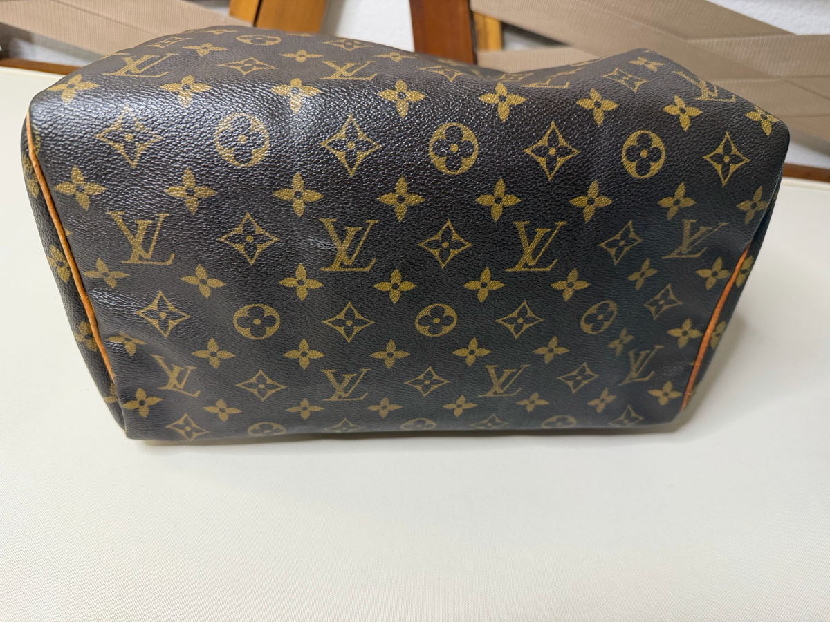 Louis Vuitton Speedy Monogram 30 Satchel Boston