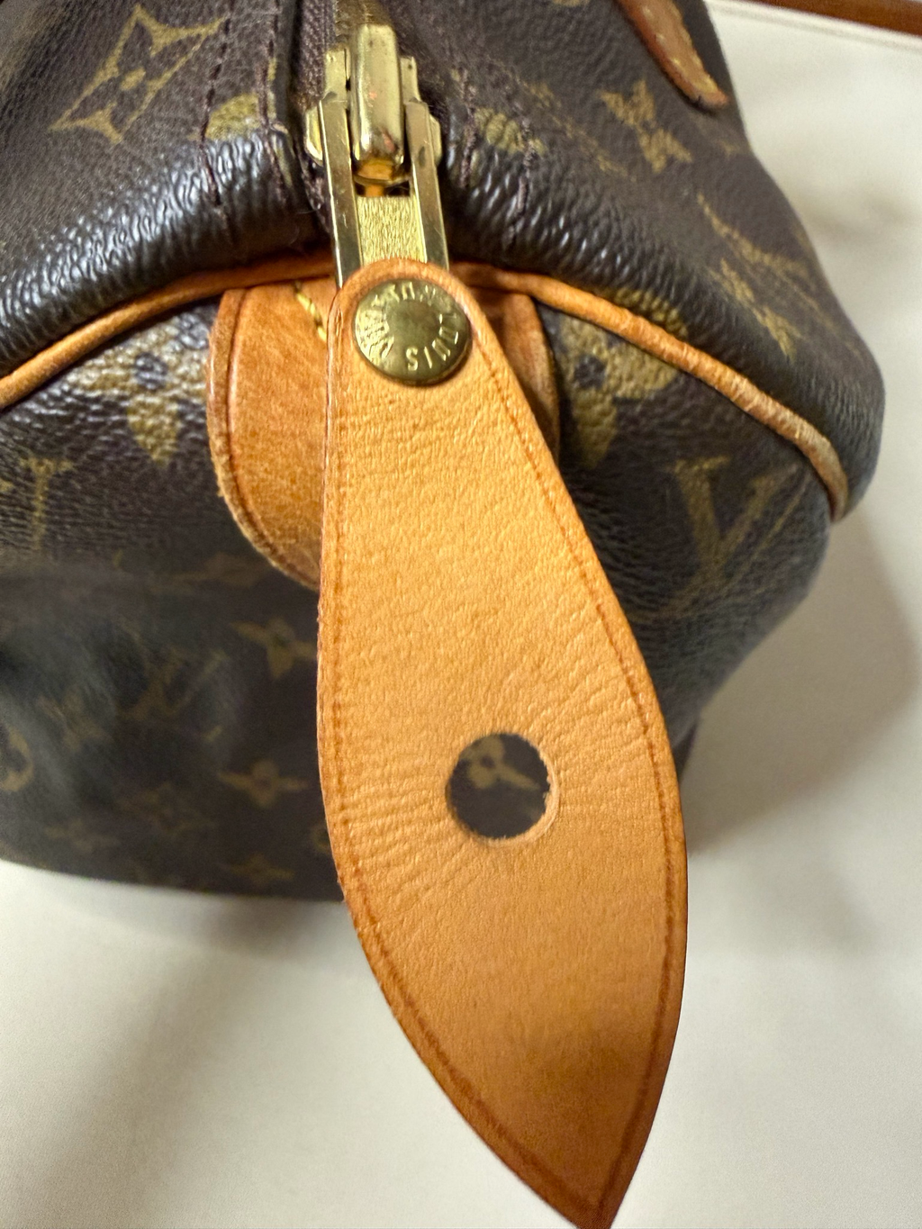 Louis Vuitton Speedy Monogram 30 Satchel Boston