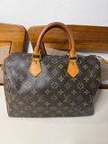 Louis Vuitton Speedy Monogram 30 Satchel Boston