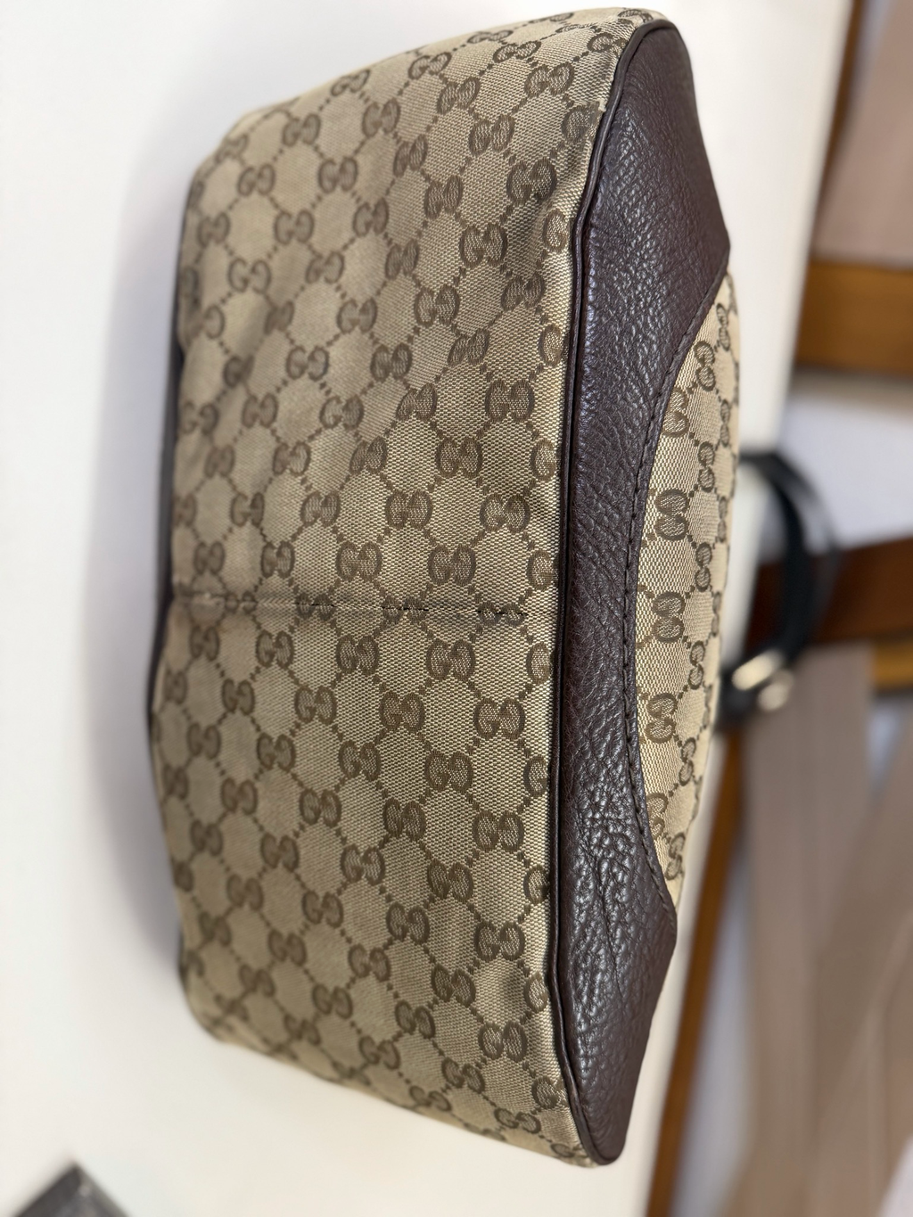 Gucci Monogram Canvas Hobo Shoulder Charlotte