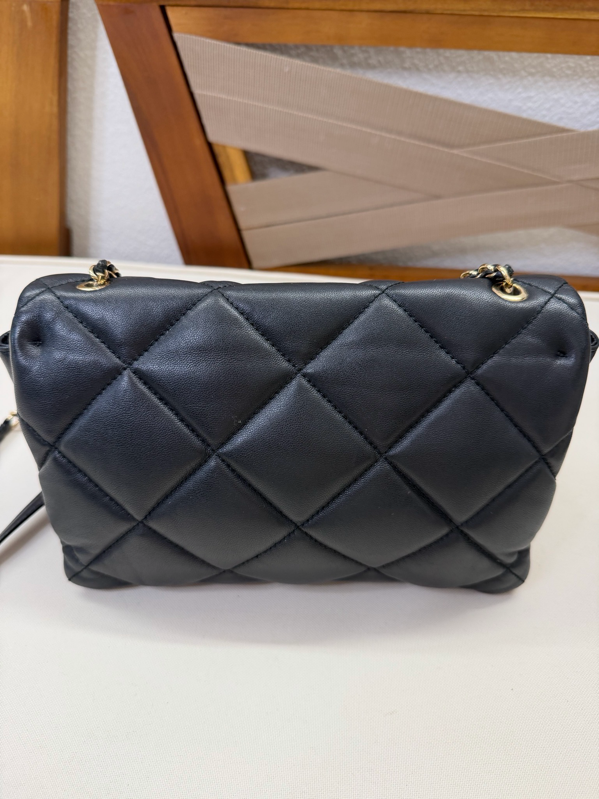 Salvatorre Ferragamo Flap Ginny Quilted