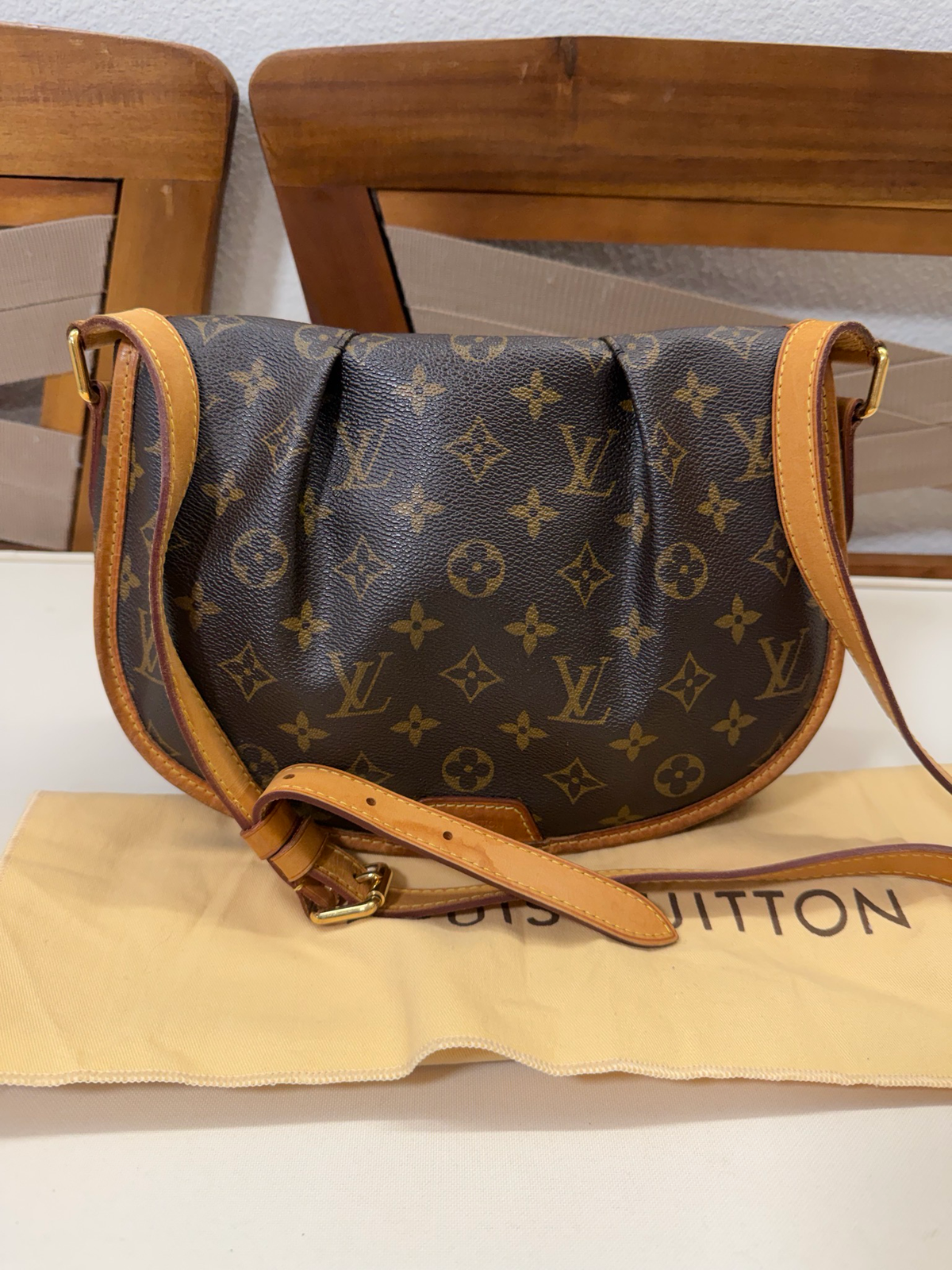 Louis Vuitton Monogram Menilmontant Pm Messenger Crossbody