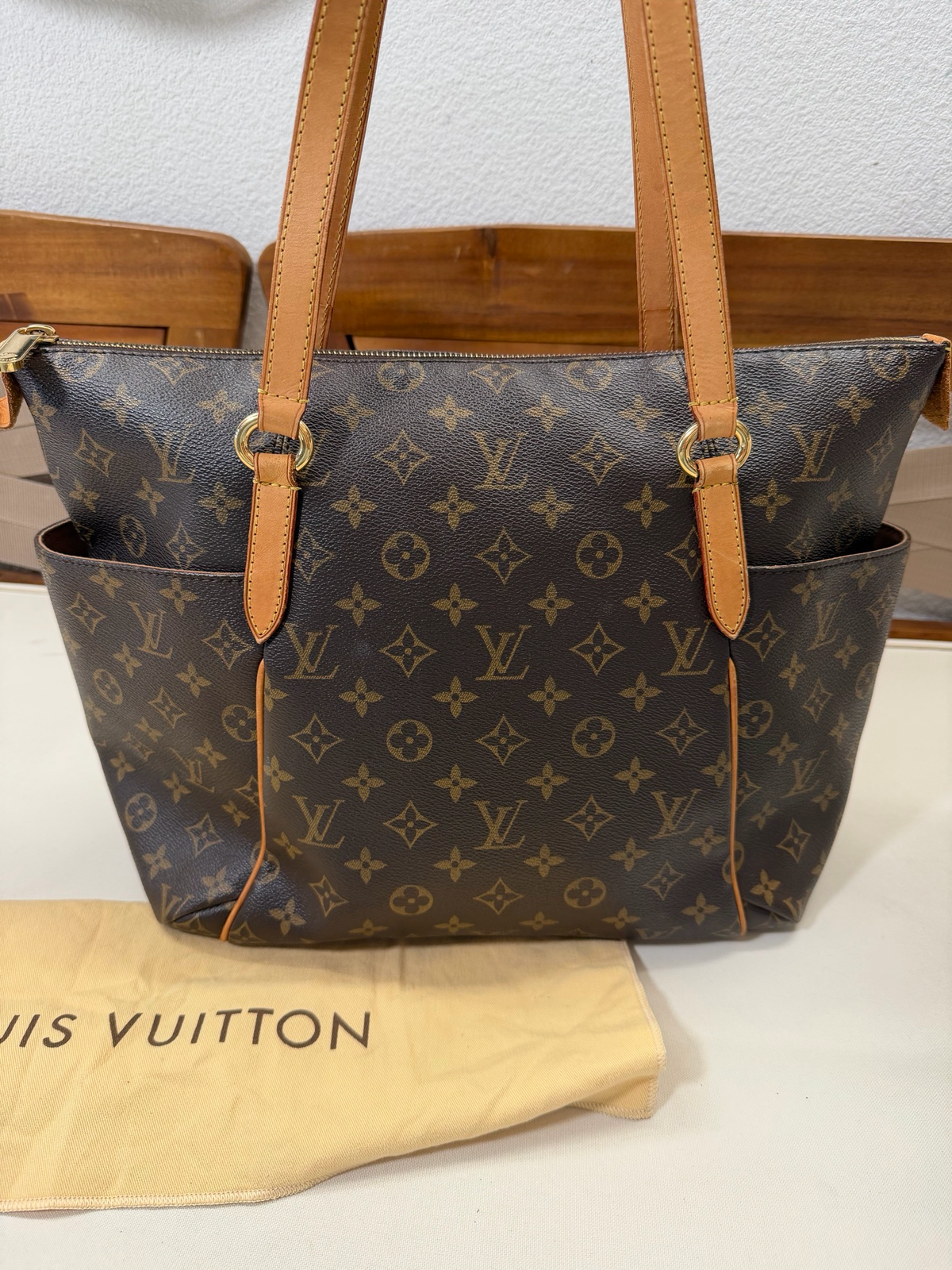Louis Vuitton Monogram Totally Mm Tote