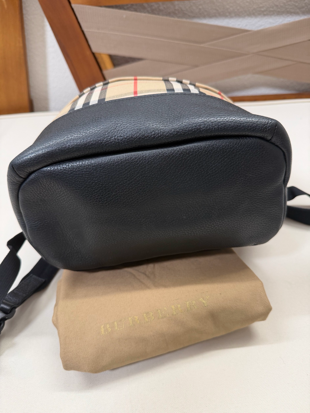Burberry Nova Check Backpack Nico