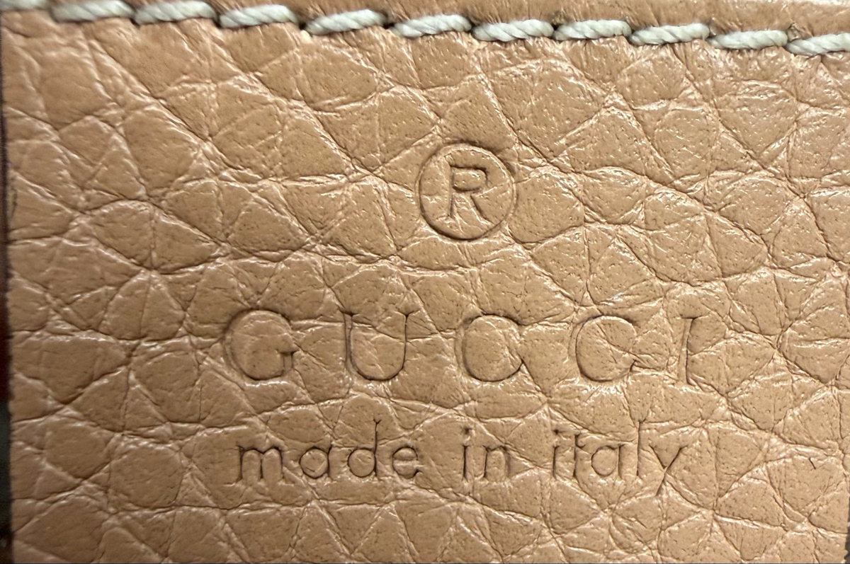 Gucci Pebbled Leather Soho Disco Camera Bag Crossbody
