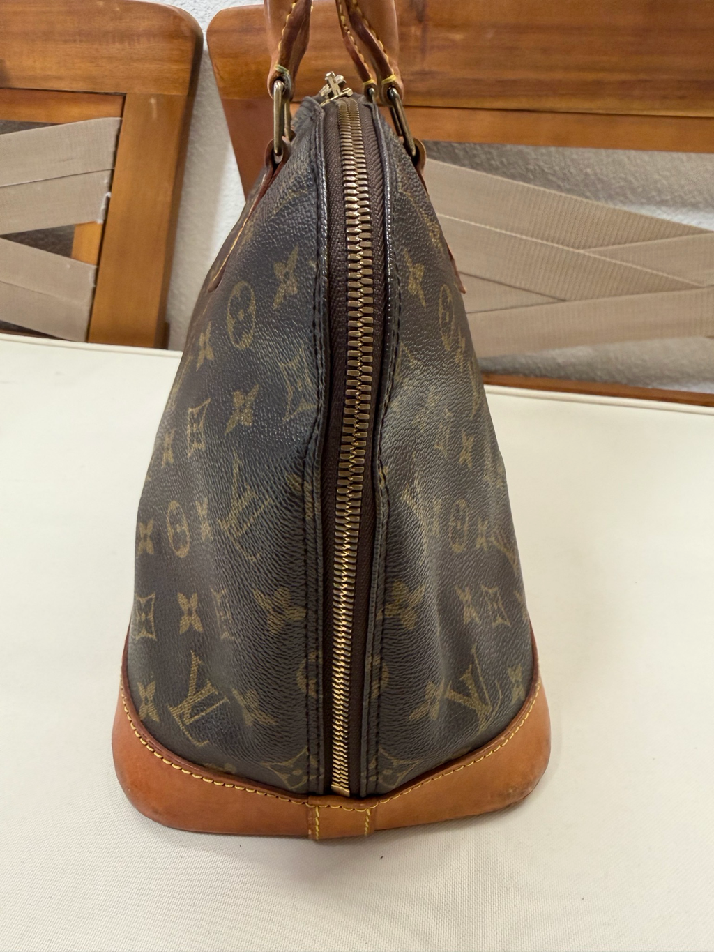 Louis Vuitton Monogram Alma Pm Top Handle Dome
