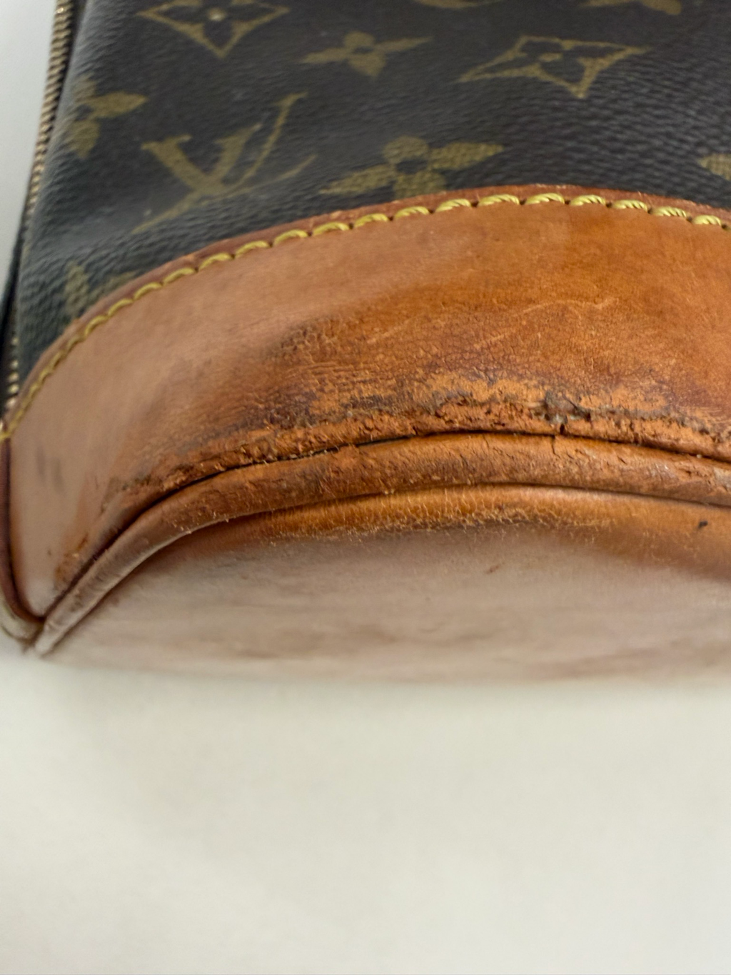 Louis Vuitton Monogram Alma Pm Top Handle Dome