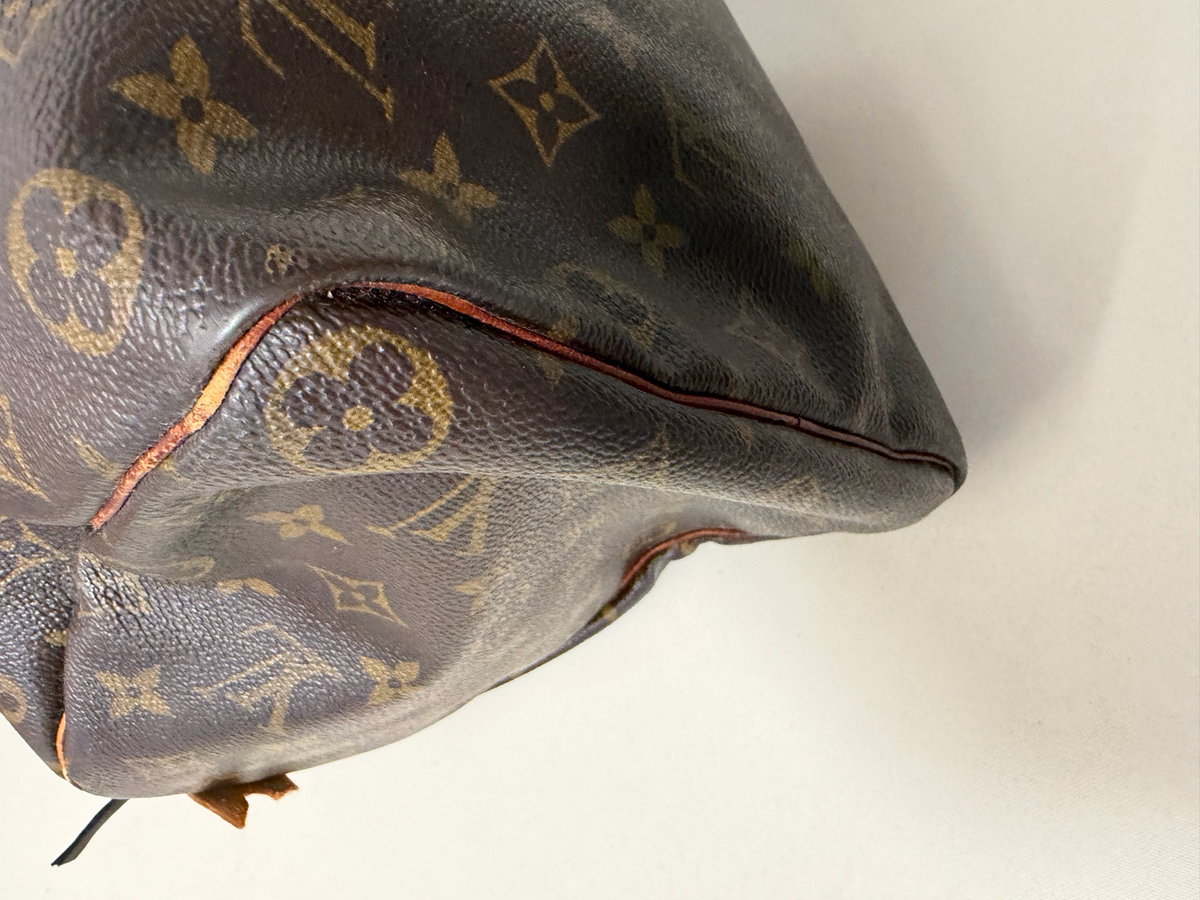 Louus Vuitton Monogram Speedy 35 Boston Bowler Satchel