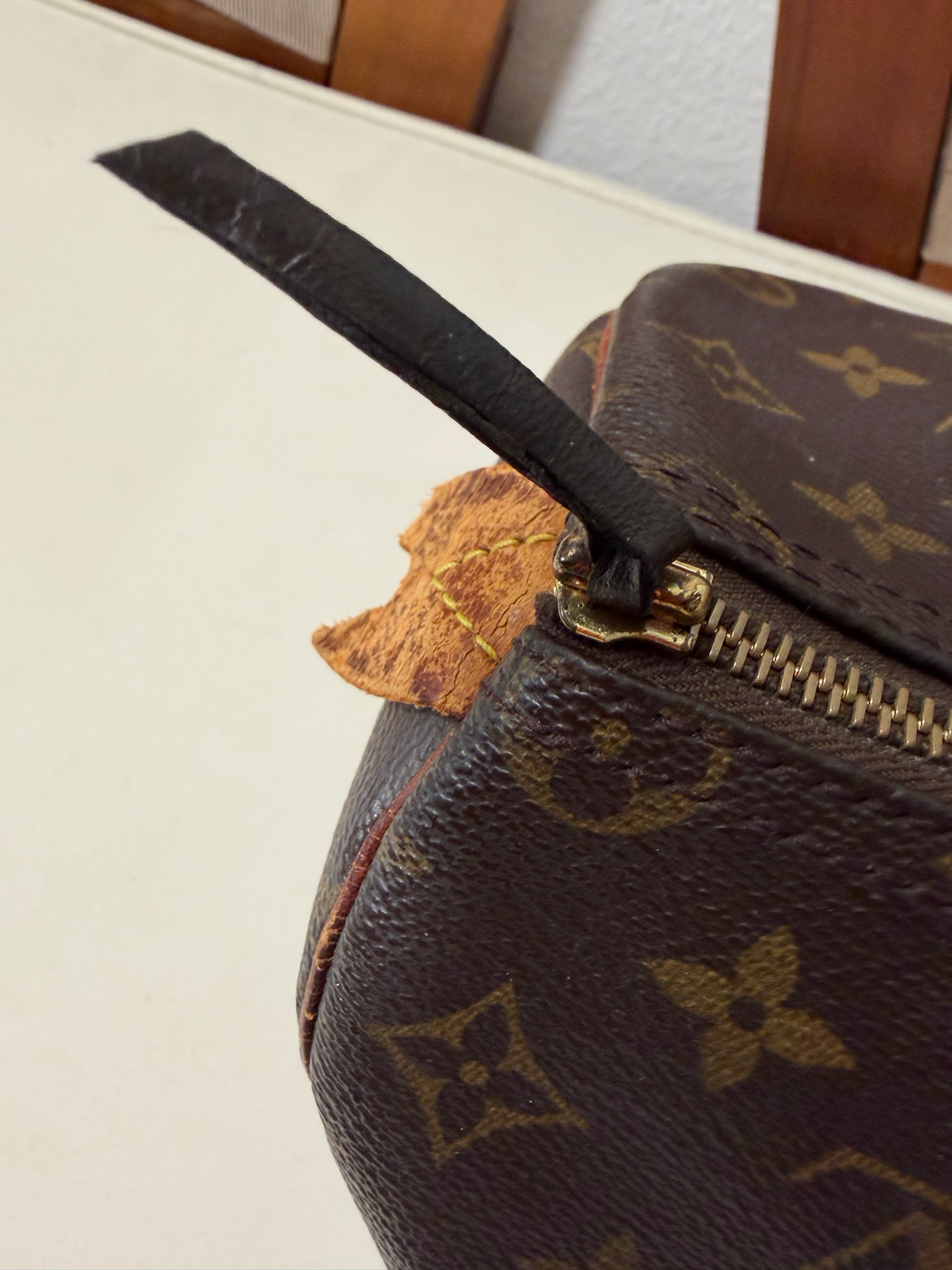 Louus Vuitton Monogram Speedy 35 Boston Bowler Satchel