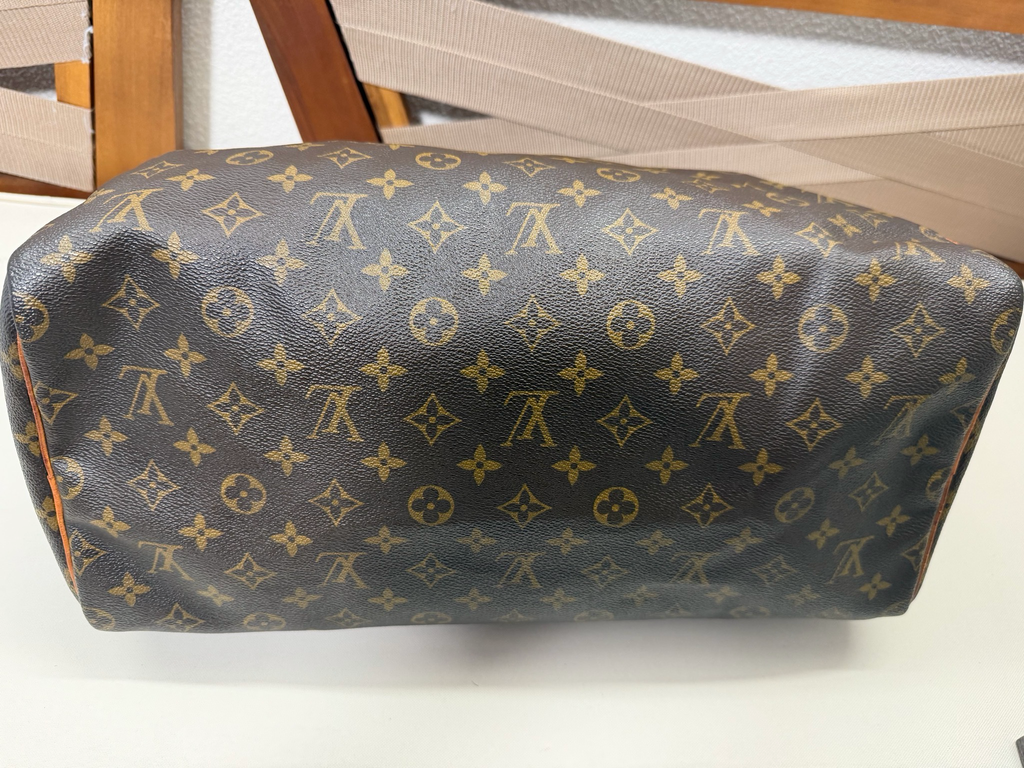 Louis Vuitton Speedy Monogram 40 Satchel Boston Top Handle