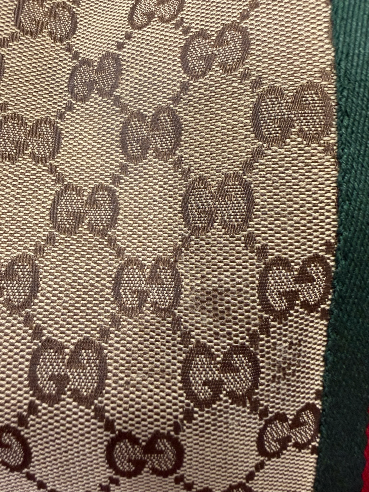 Gucci Monogram Canvas Joliceur Tote Shoulder Web
