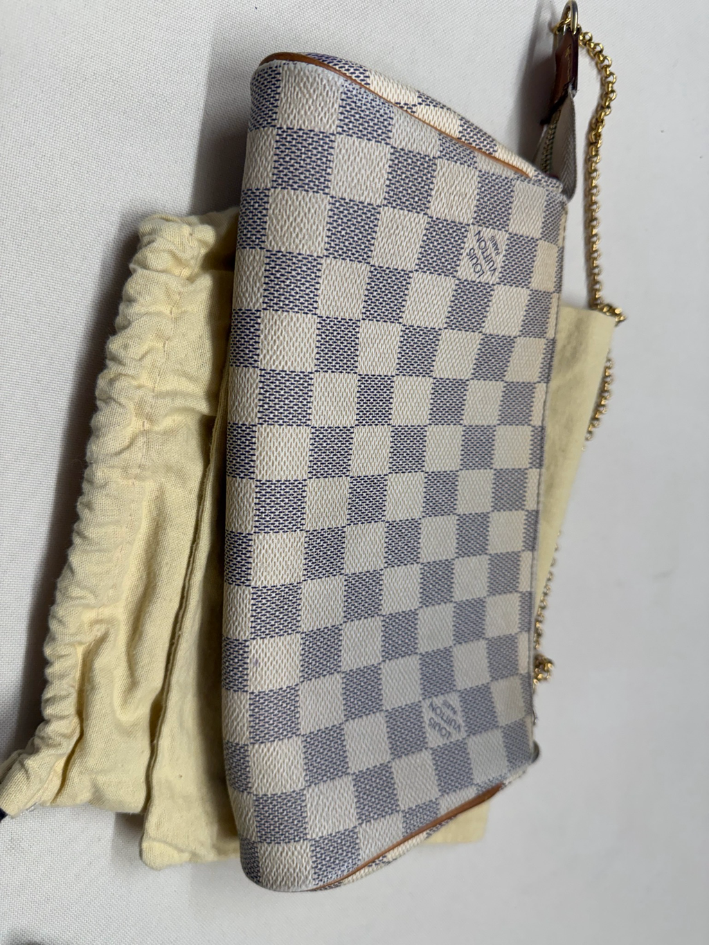 Louis Vuitton Eva Azur Shoulder Hobo