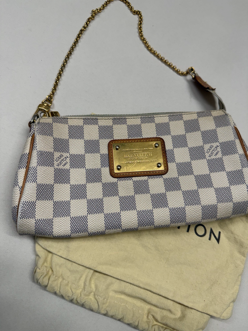 Louis Vuitton Eva Azur Shoulder Hobo