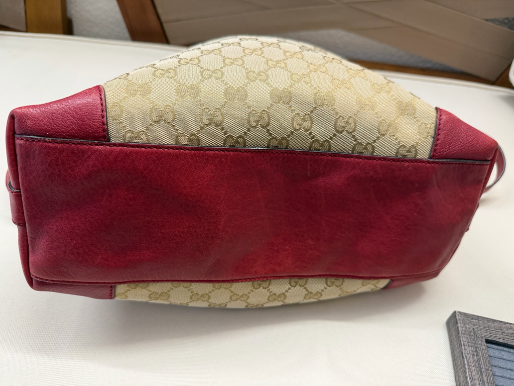 Gucci Monogram Canvas Miss GG Hobo Shoulder Sling