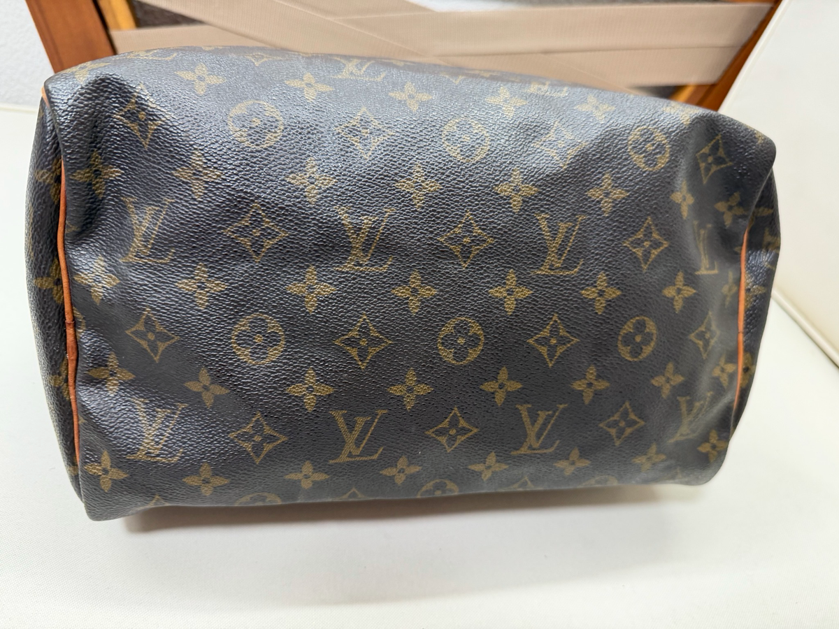 Louis Vuitton Monogram Speedy 30 Satchel Top Handle