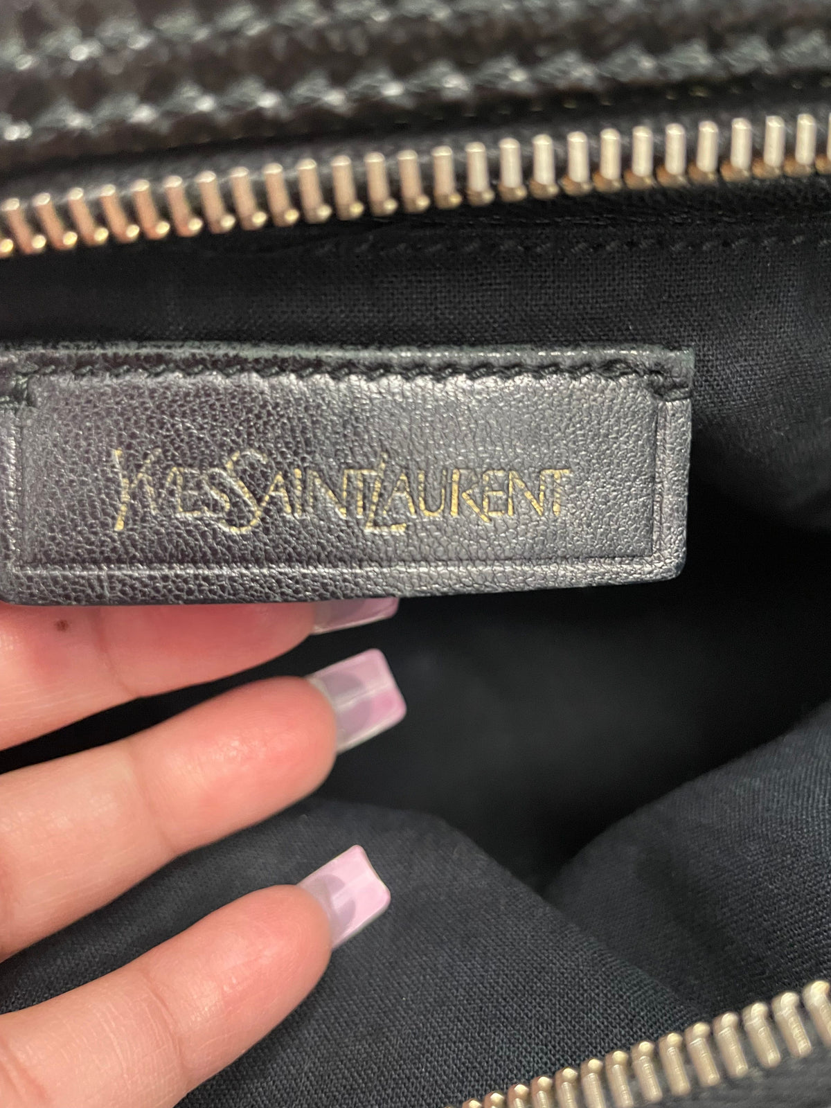Yves Saint Laurent Bowly Patent Convertible