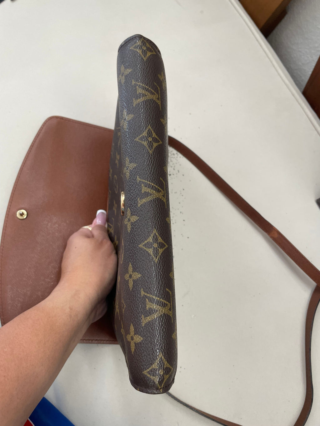 Louis Vuitton Monogram Bordeaux Crossbody Sling