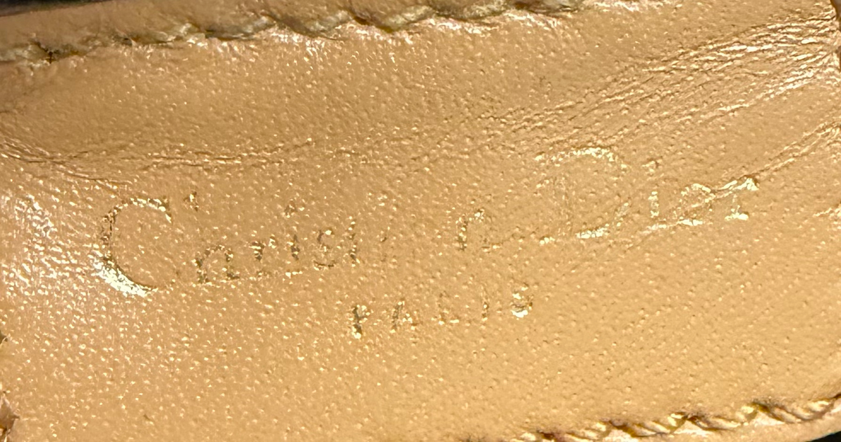 Christian Dior Oblique Monogram Trotter Tote Diorissimo in Green
