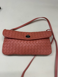 Bottega Veneta Nappa Intrecciato Turnlock Flap Crossbody Sling