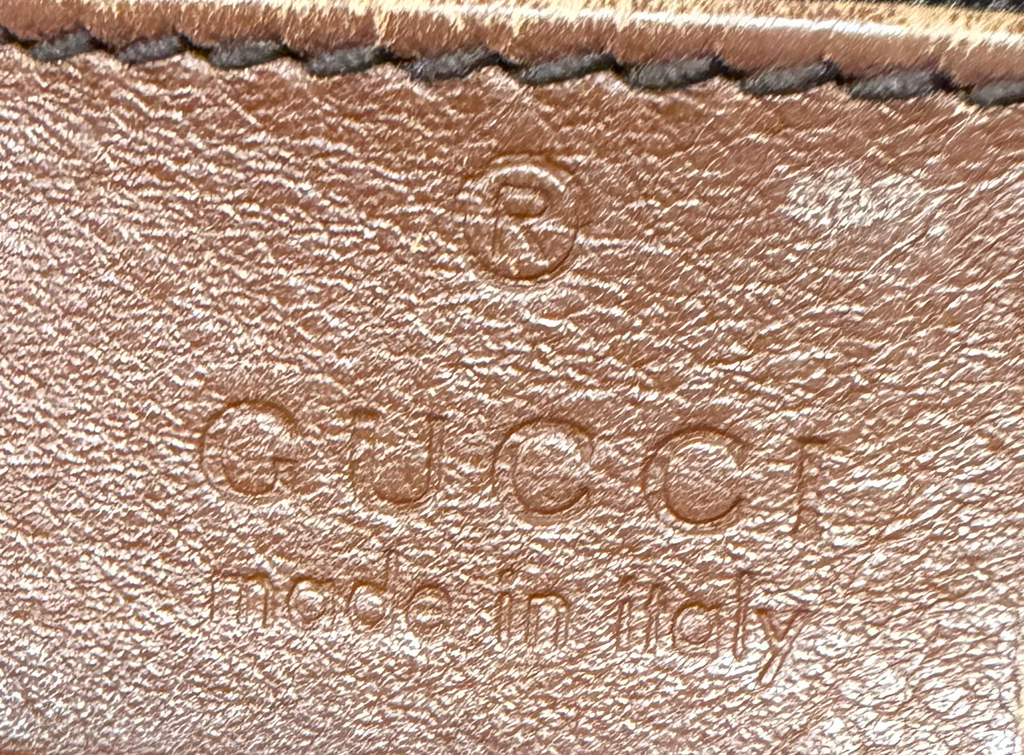 Gucci Monogram Canvas Sukey Medium Tote in Brown